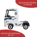Mini Caminhão Elétrico Mercedes Benz Actors 12V - Imagem 7