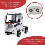 Mini Caminhão Elétrico Mercedes Benz Actors 12V - Imagem 6
