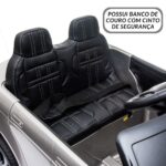 Mini Carro Elétrico Land Rover Evoque 12V Prata - Imagem 3