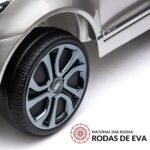 Mini Carro Elétrico Land Rover Evoque 12V Prata - Imagem 2